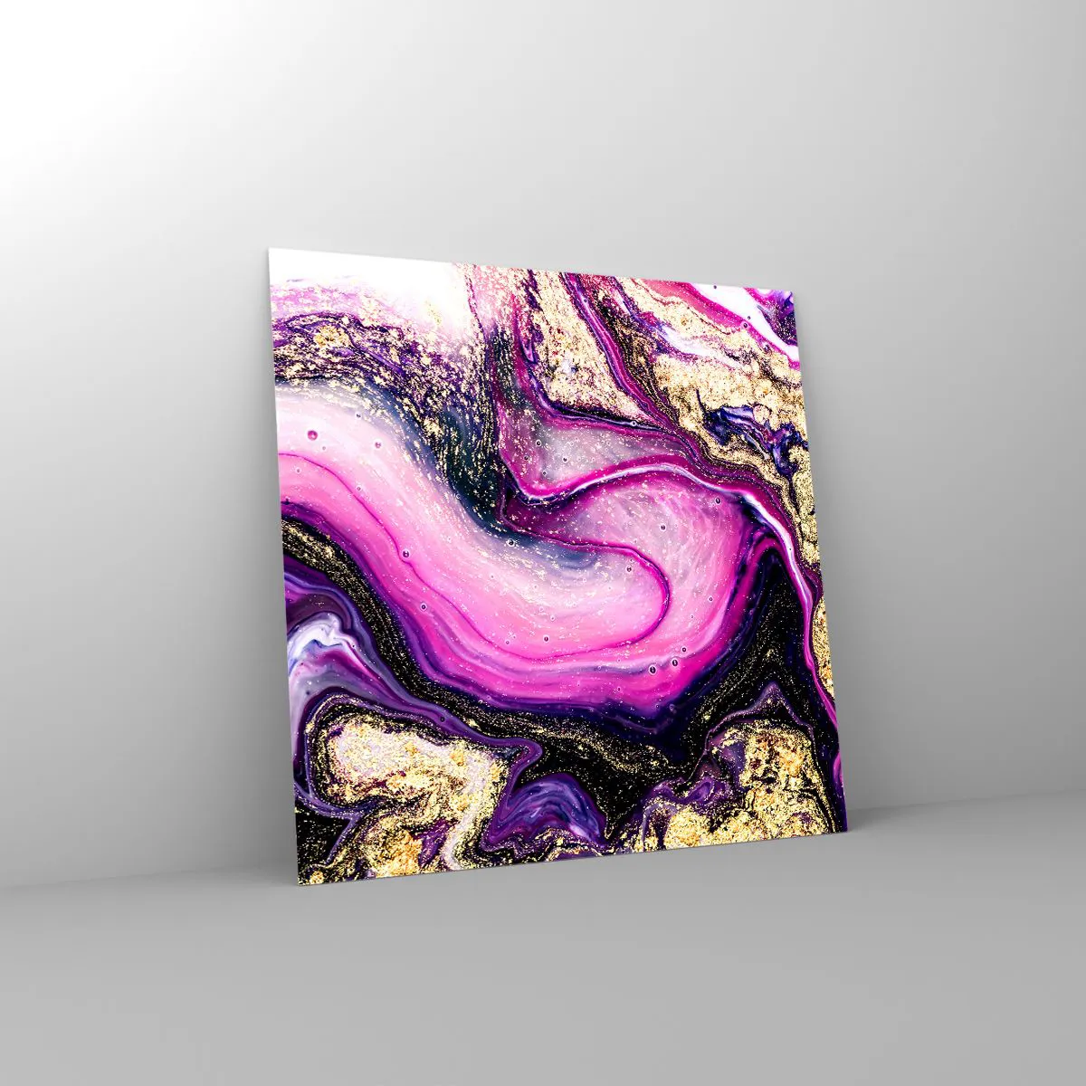 Üveg kép - Egy pillanat a kulisszák mögött - 70x70 cm