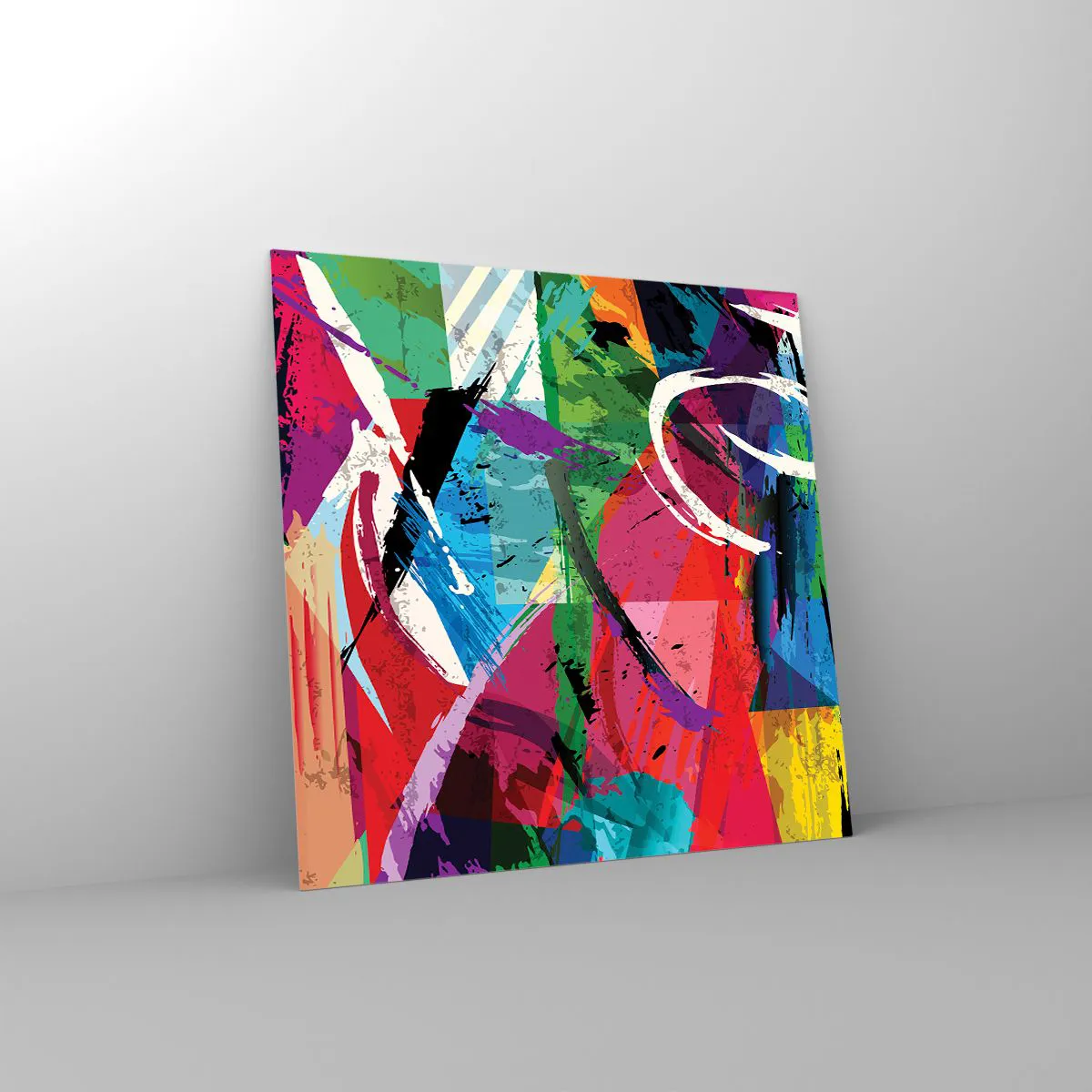 Impression sur verre - Image sur verre - Rapide, vif et bondissant - 70x70 cm