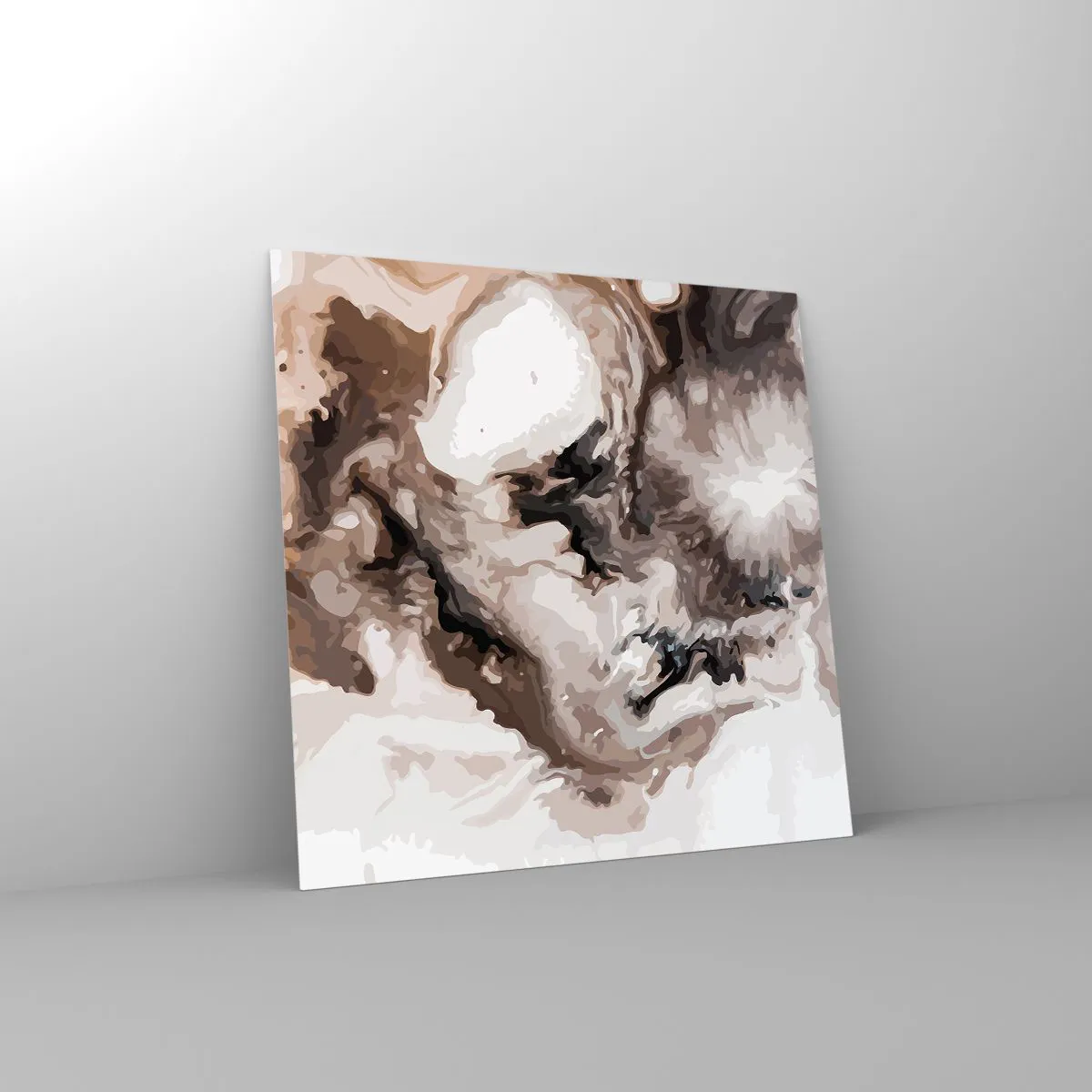 Cuadro sobre vidrio - Impresiones sobre Vidrio - El nacimiento de una galaxia - 70x70 cm