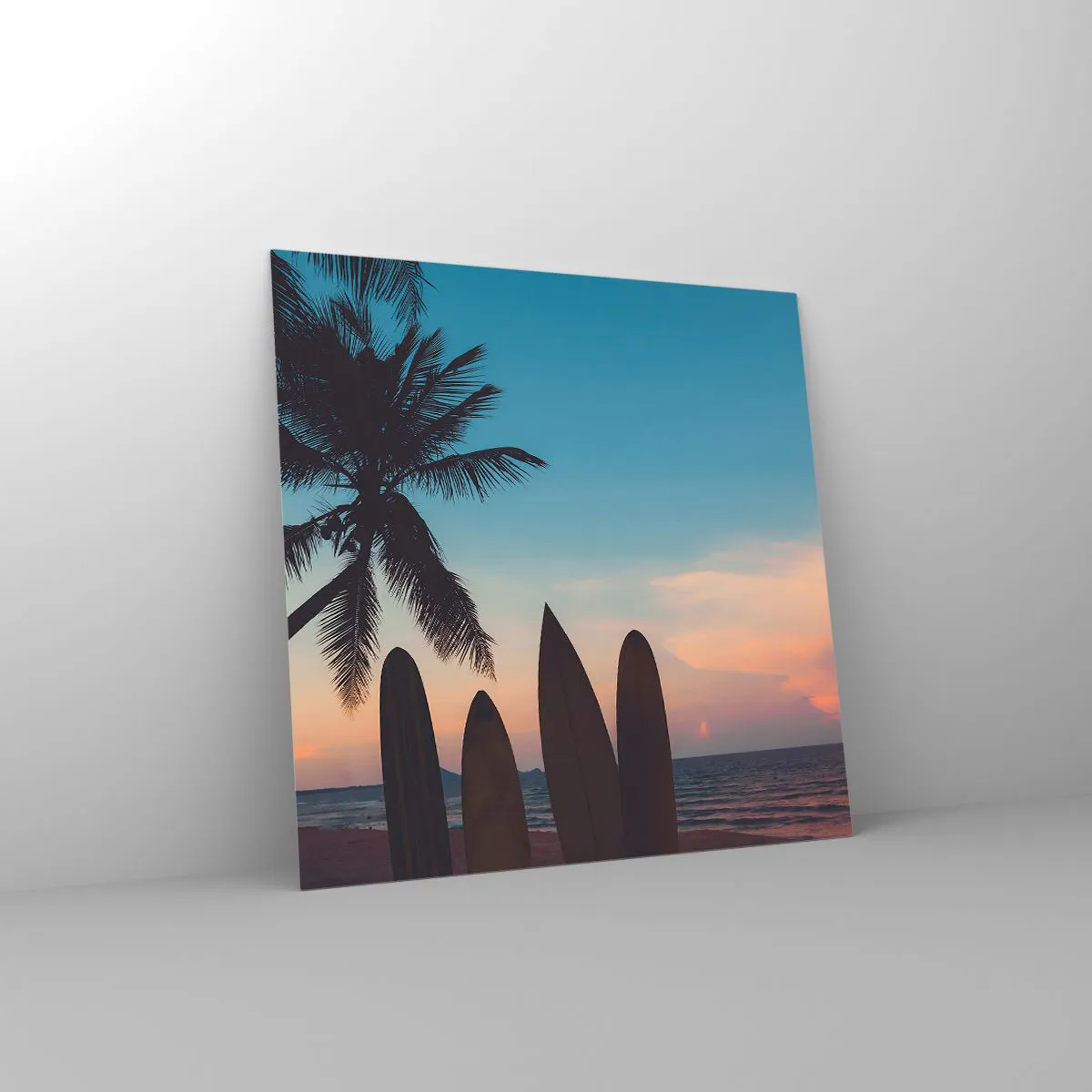 Impression sur verre - Image sur verre - Demain sera amusant aussi - 70x70 cm