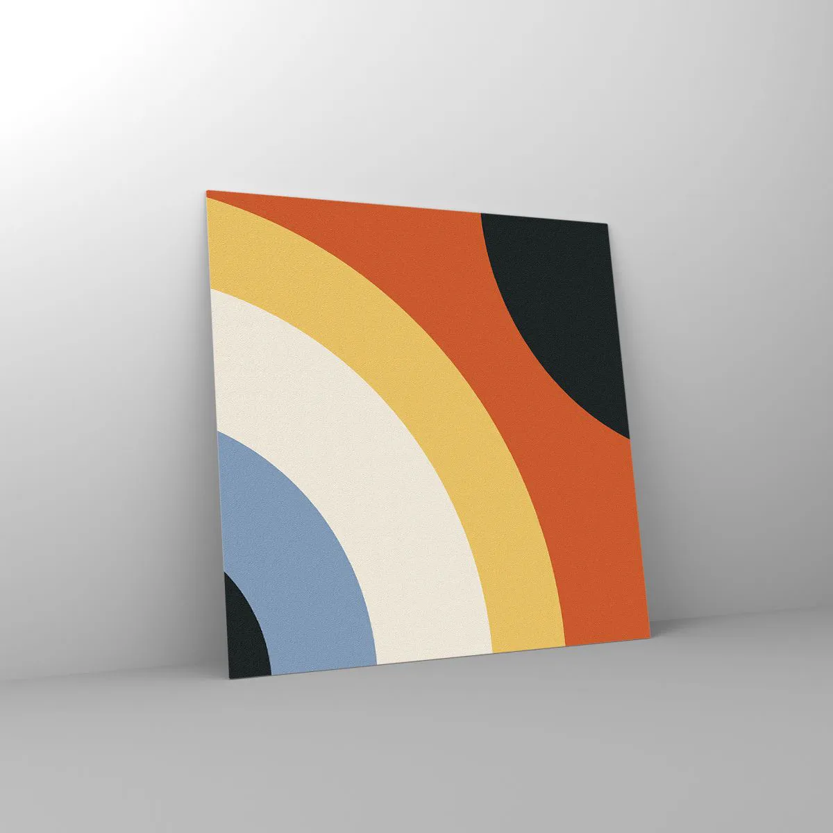 Glasbild - Bild auf glas - Zu mir selbst - 70x70 cm