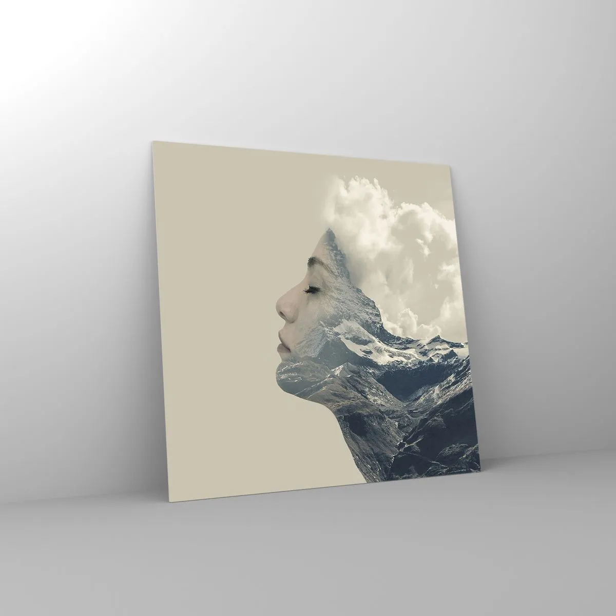 Üveg kép - Az elemek szépsége - 70x70 cm