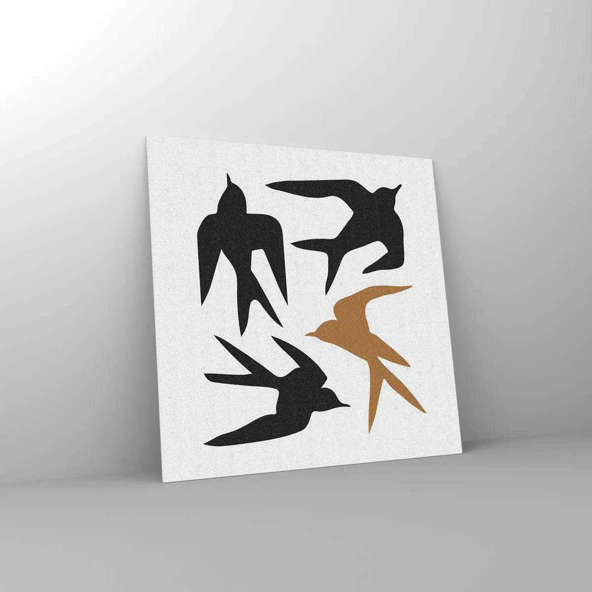 Impression sur verre - Image sur verre - Avaler du plaisir - 70x70 cm