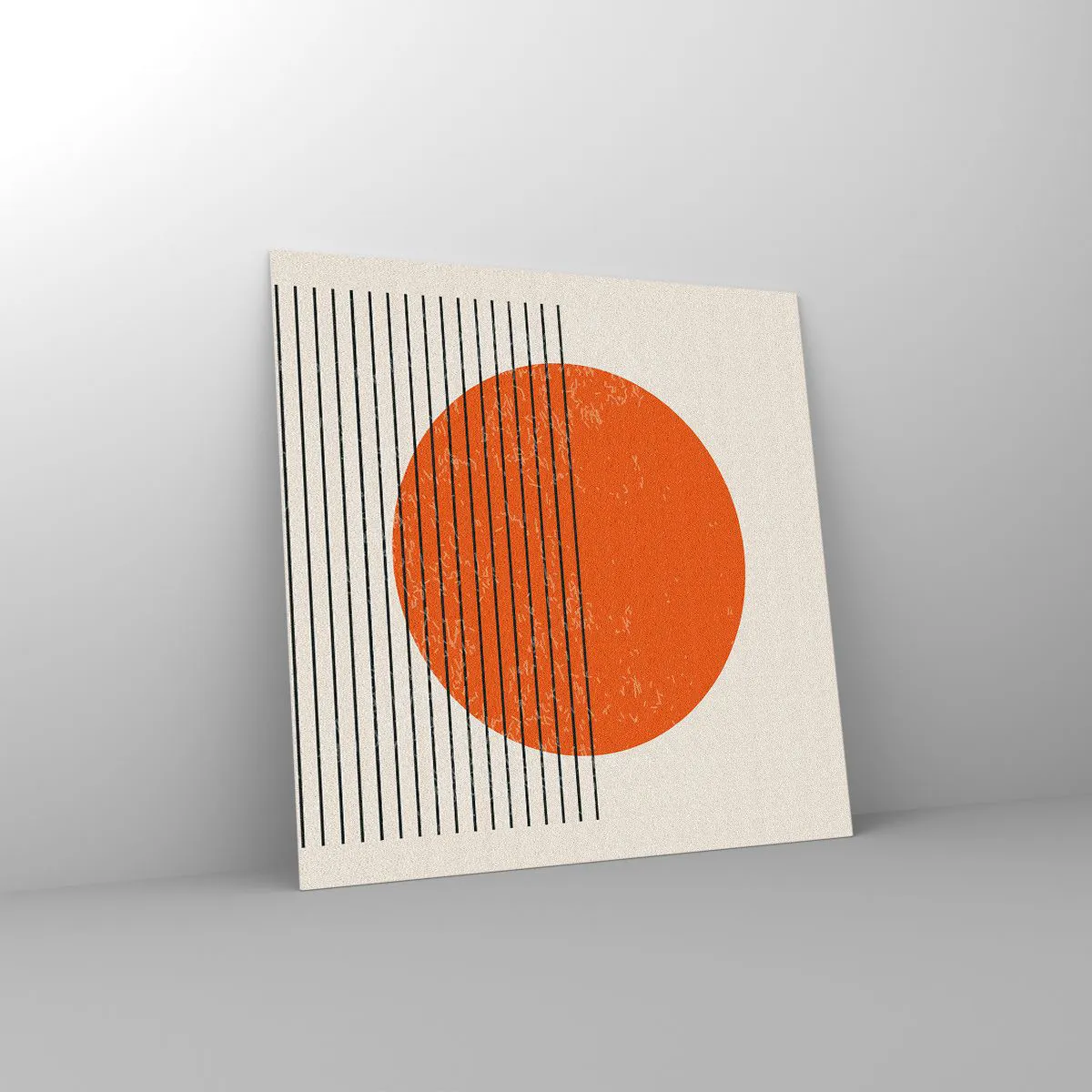 Quadro em vidro - Sempre sol - 70x70 cm