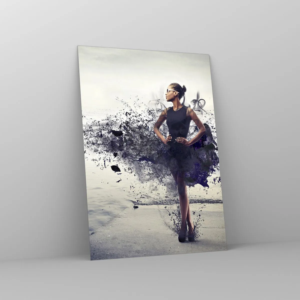 Quadro em vidro - Vénus africana - 50x70 cm