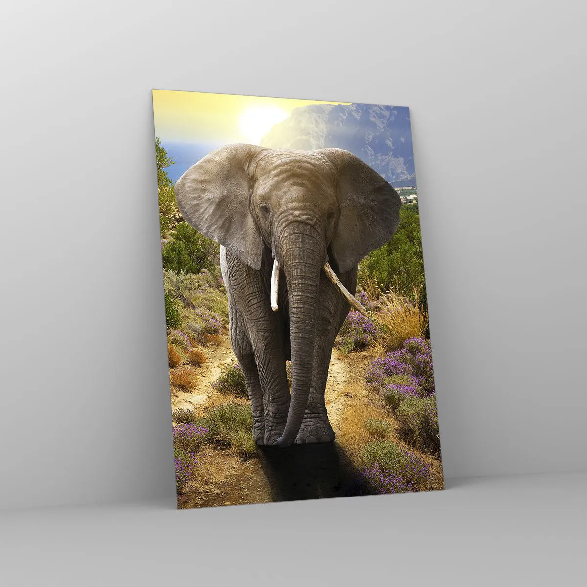 Glass picture - This is What Eden Looked Like - 50x70 cm