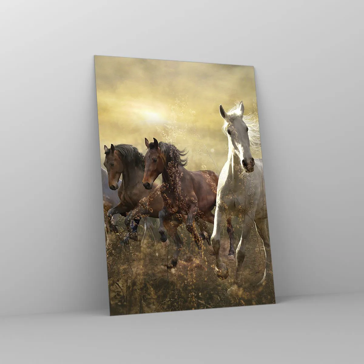 Üveg kép - Éljen a szabadság! - 50x70 cm