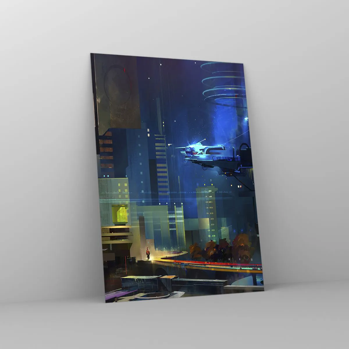 Quadro em vidro - Num futuro próximo - 50x70 cm