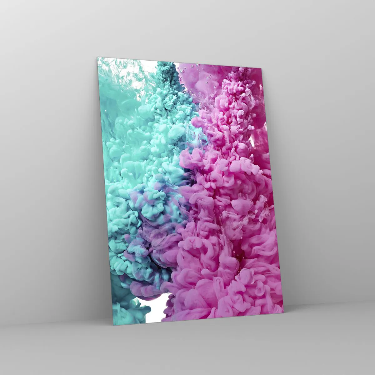 Üveg kép - Mindent eldöntő ütközés - 50x70 cm