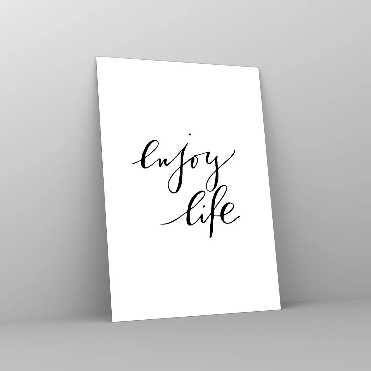 Glass picture - Nothing to Add… - 50x70 cm