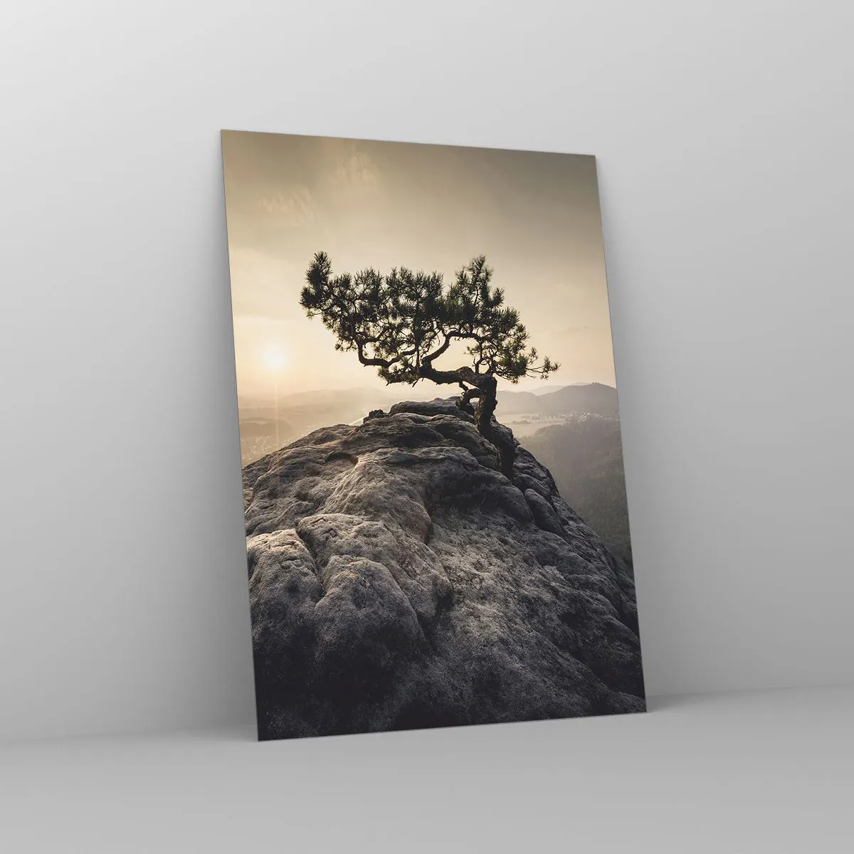 Üveg kép - Az élet mindig győz - 50x70 cm