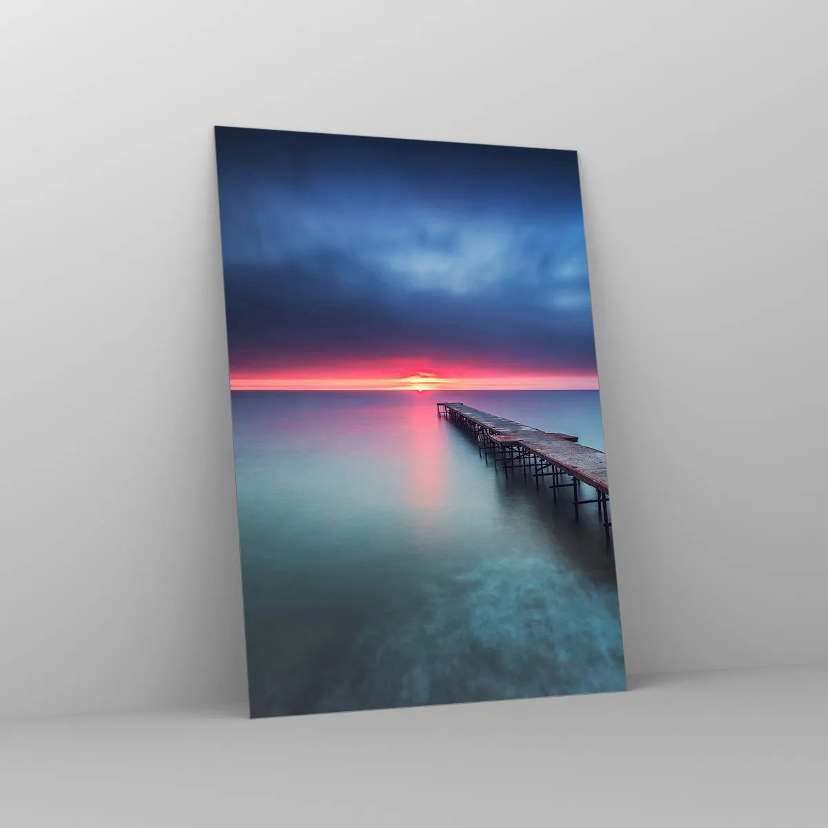 Üveg kép - Ég és föld között - 50x70 cm