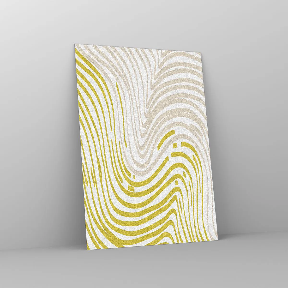 Obraz na skle - Kompozice s mírným ohybem - 50x70 cm