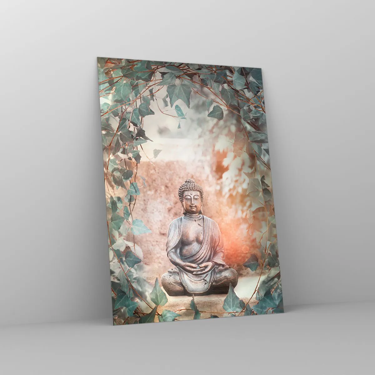 Quadro em vidro - Harmonia alegre - 50x70 cm