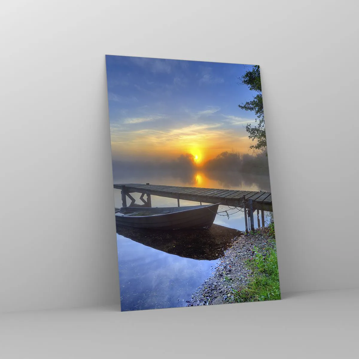 Tablou pe sticlă - Cum se transformă obișnuitul în magic - 70x100 cm