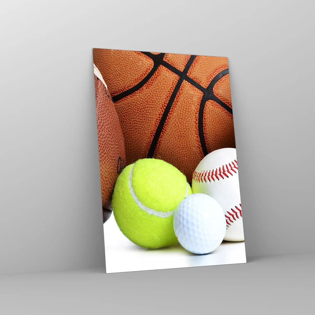 Glass picture - Football Unites Us - 70x100 cm