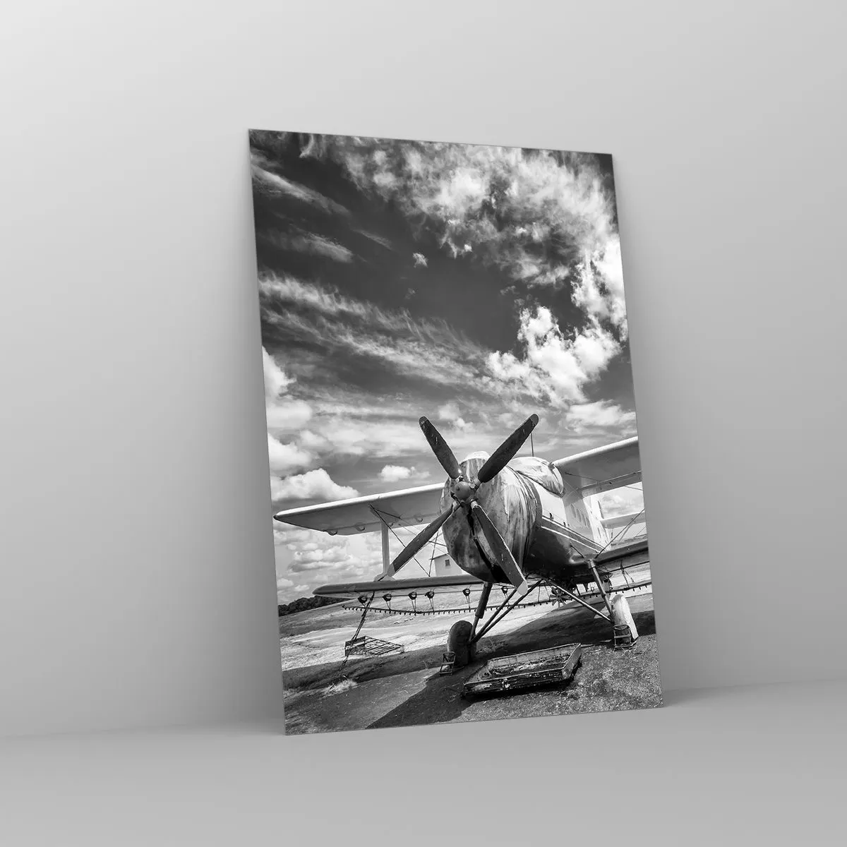 Üveg kép - Alig várom! - 70x100 cm