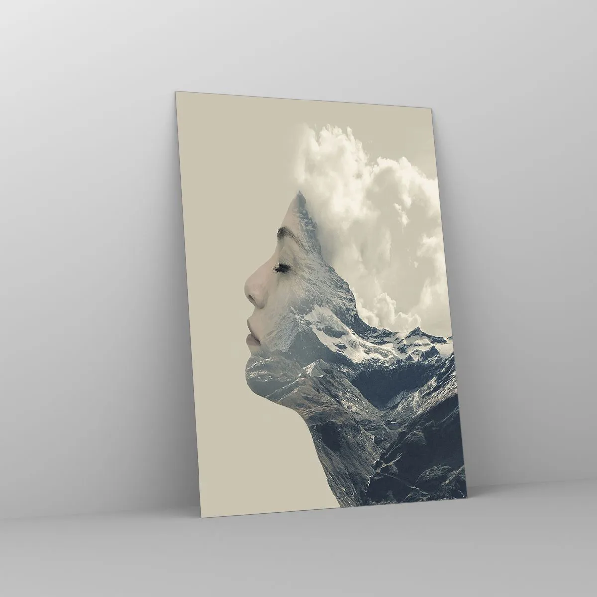 Üveg kép - Az elemek szépsége - 70x100 cm