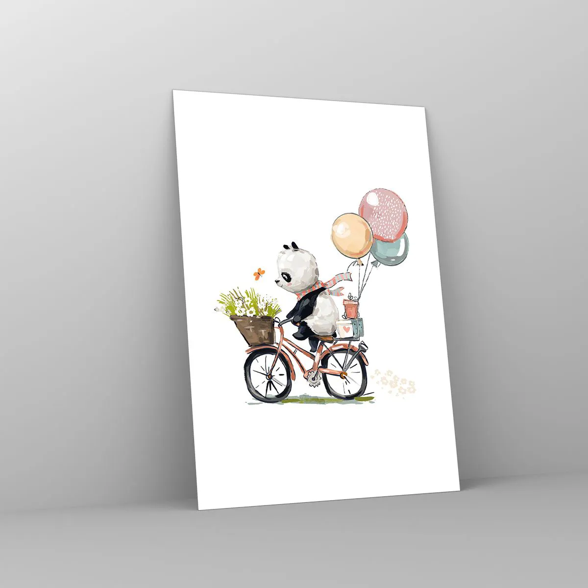 Obraz na skle - Šťastný den - 70x100 cm