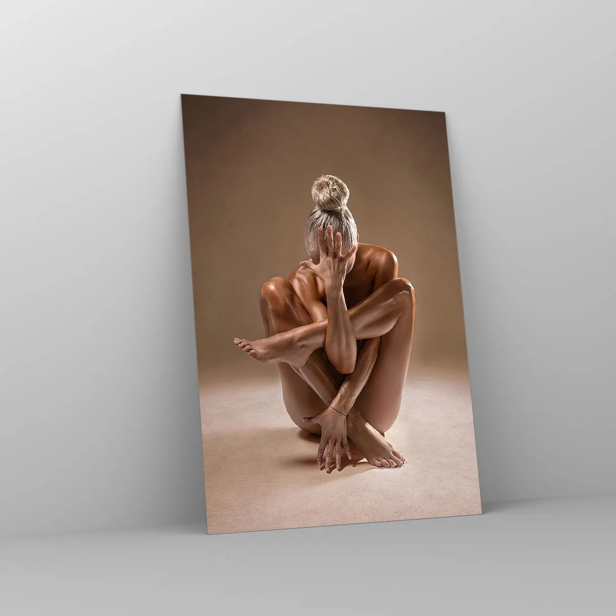 Glass picture - Unity of Body and Spirit - 70x100 cm