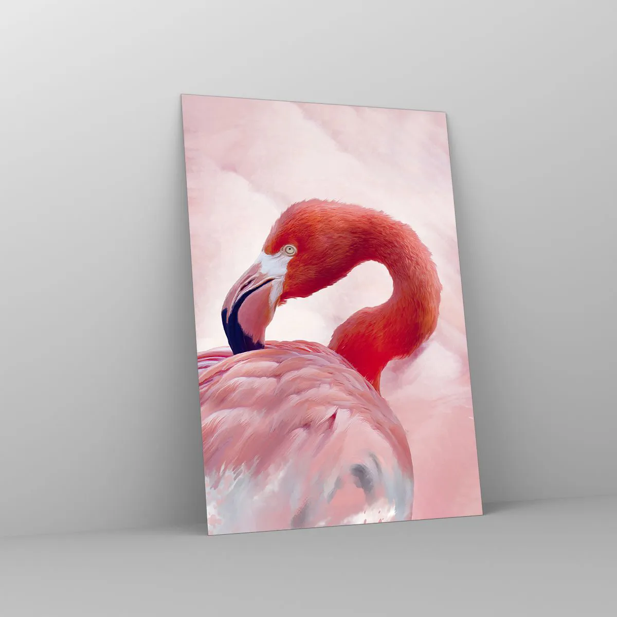 Üveg kép - Madári szépség - 70x100 cm