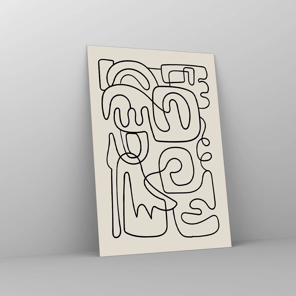 Glass picture - Tracing - 70x100 cm