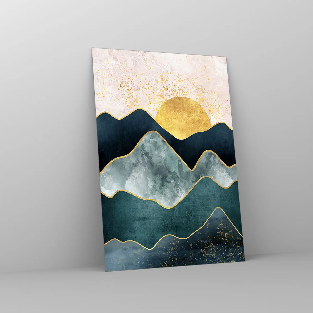 Obraz na skle - Za sedmero horami - 70x100 cm