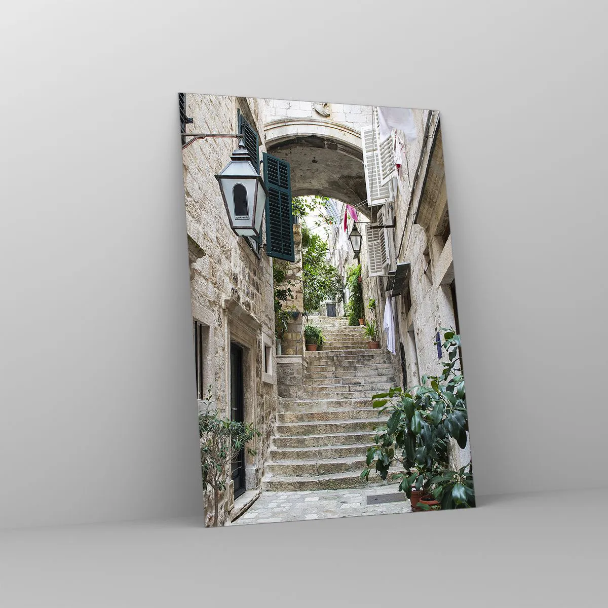 Quadro su vetro - Angolo affascinante - 70x100 cm