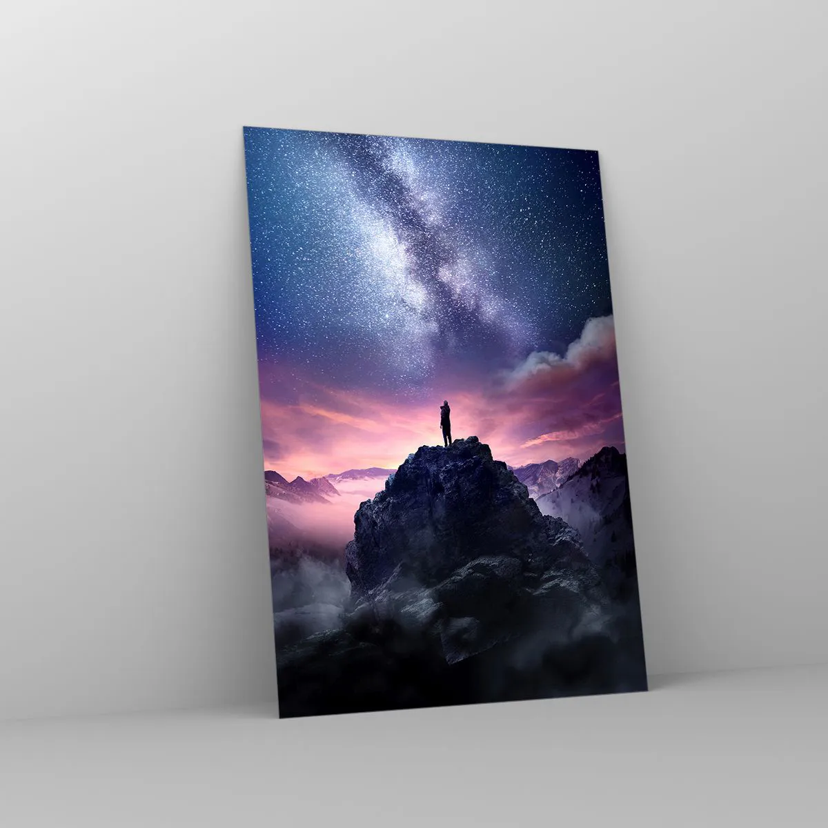 Obraz na skle - A pocítil život - 70x100 cm