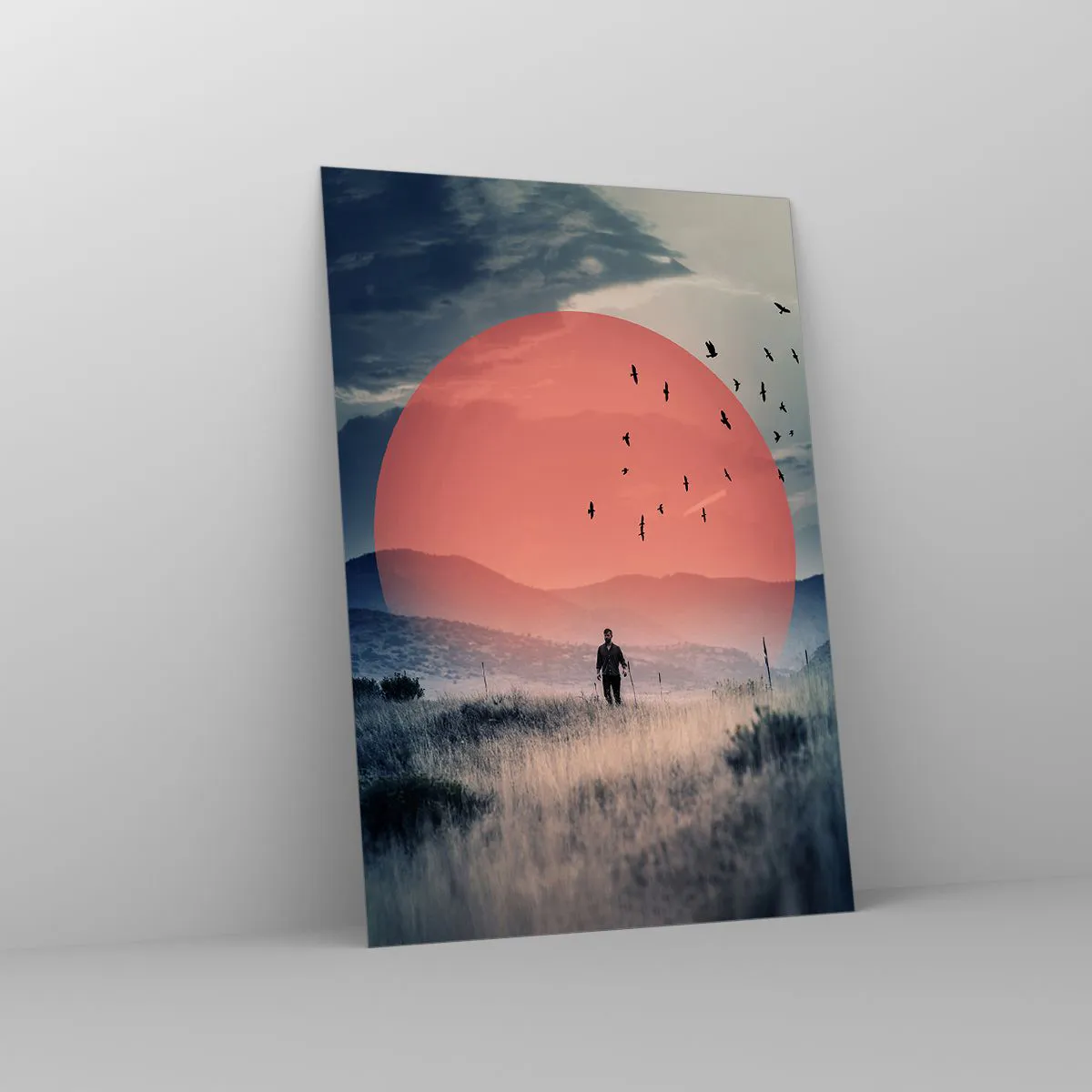 Impression sur verre - Image sur verre - Dans ses éléments - 70x100 cm