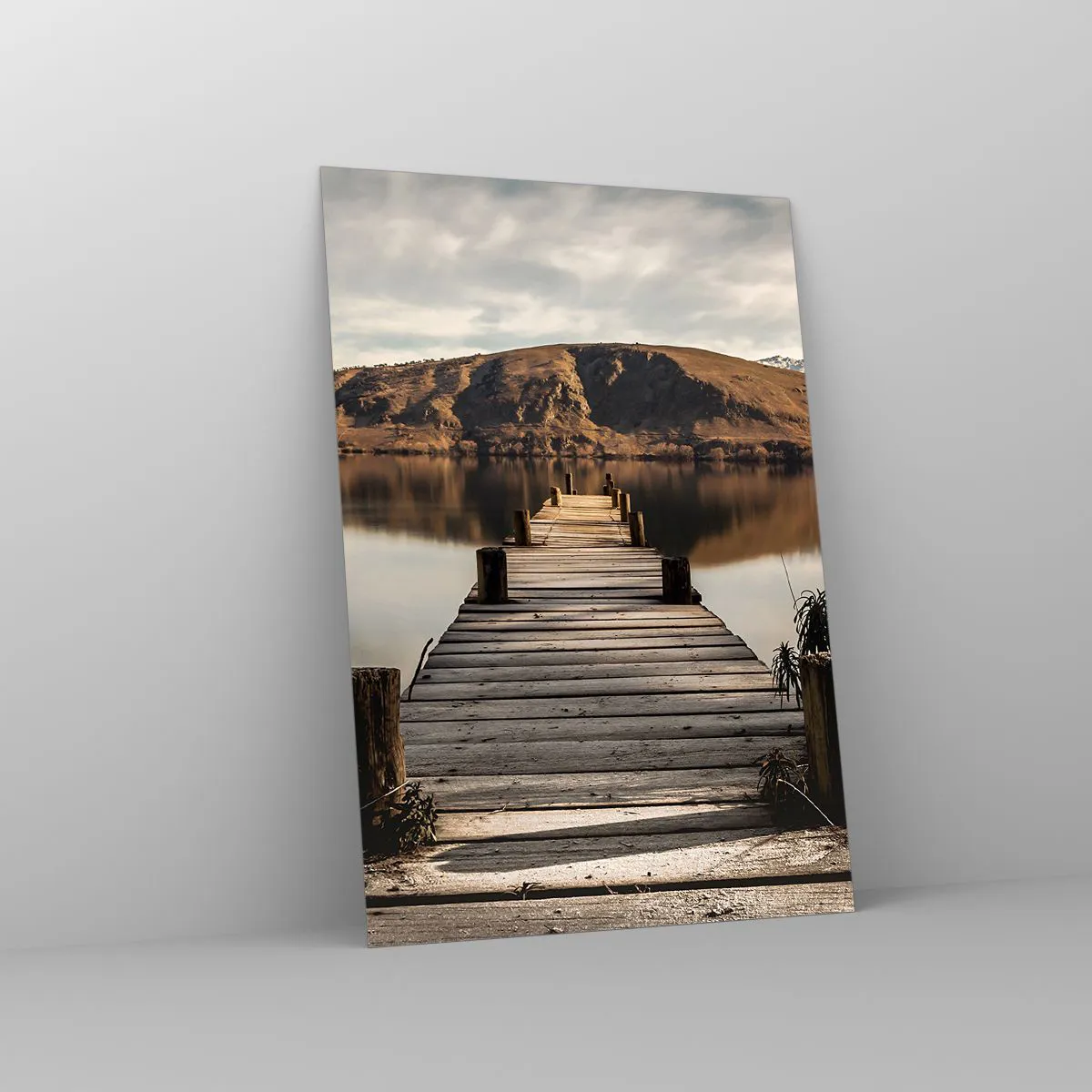 Obraz na skle - Krajina v tichu - 70x100 cm