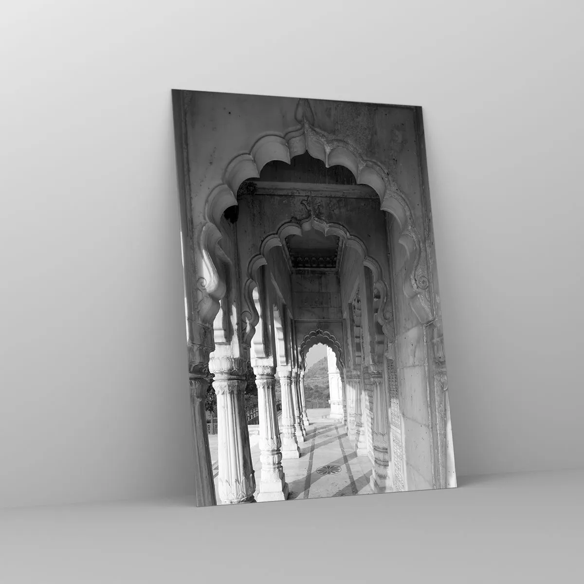 Quadro em vidro - Contos de fadas orientais acontecem aqui - 70x100 cm