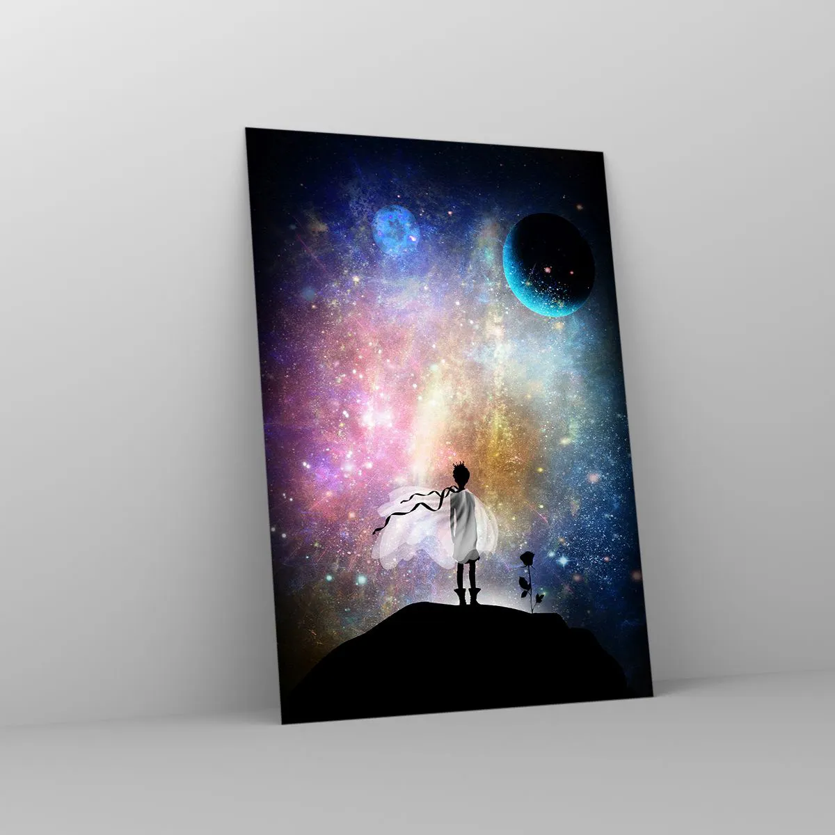 Obraz na skle - Malý princ - 70x100 cm