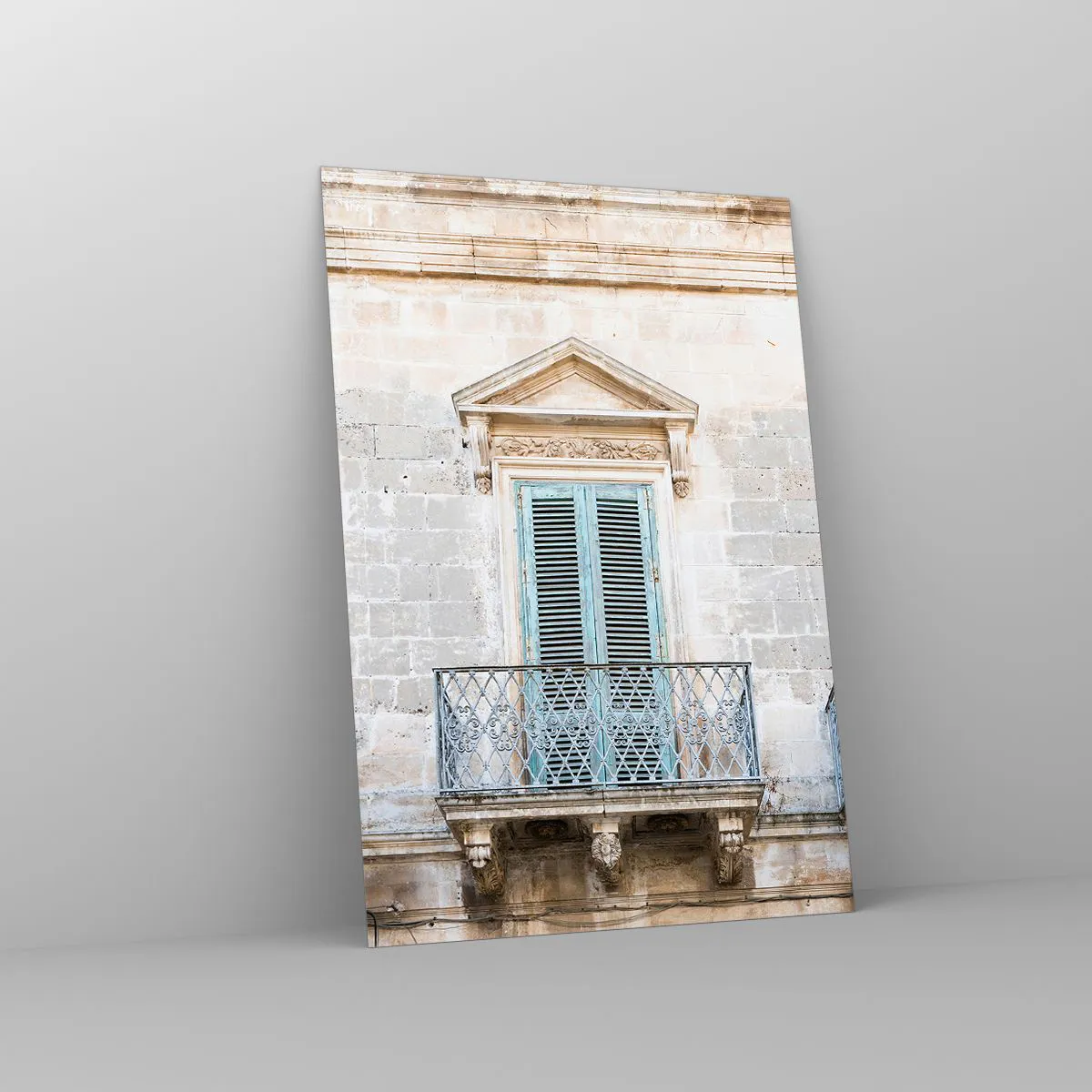 Billede på glas - Den unikke charme i Italien - 70x100 cm