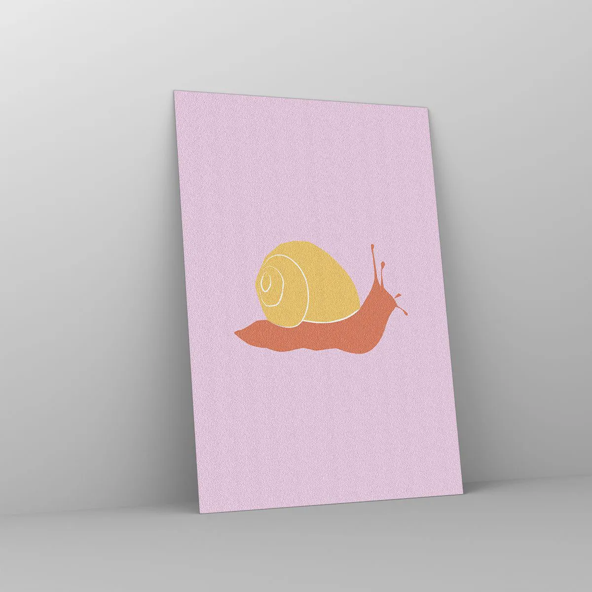 Impression sur verre - Image sur verre - Il n'y a pas d'urgence - 70x100 cm