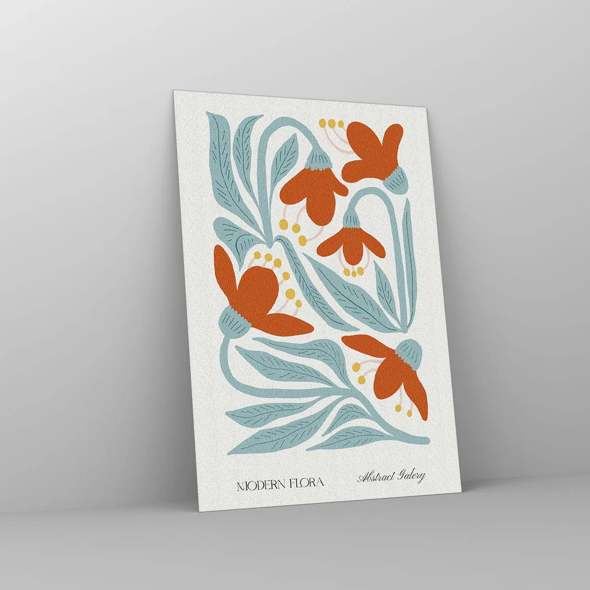 Billede på glas - Mod jorden, mod solen - 70x100 cm