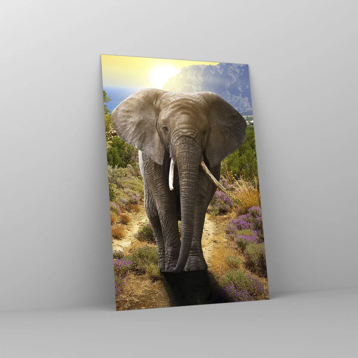 Glass picture - This is What Eden Looked Like - 80x120 cm