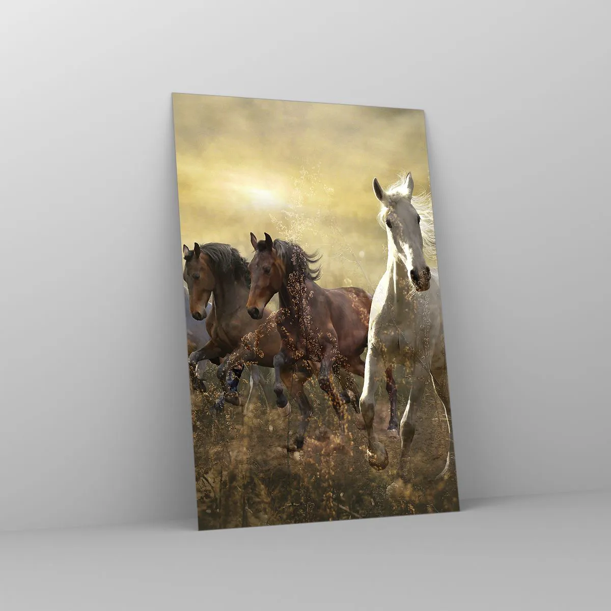 Quadro em vidro - Viva a liberdade! - 80x120 cm