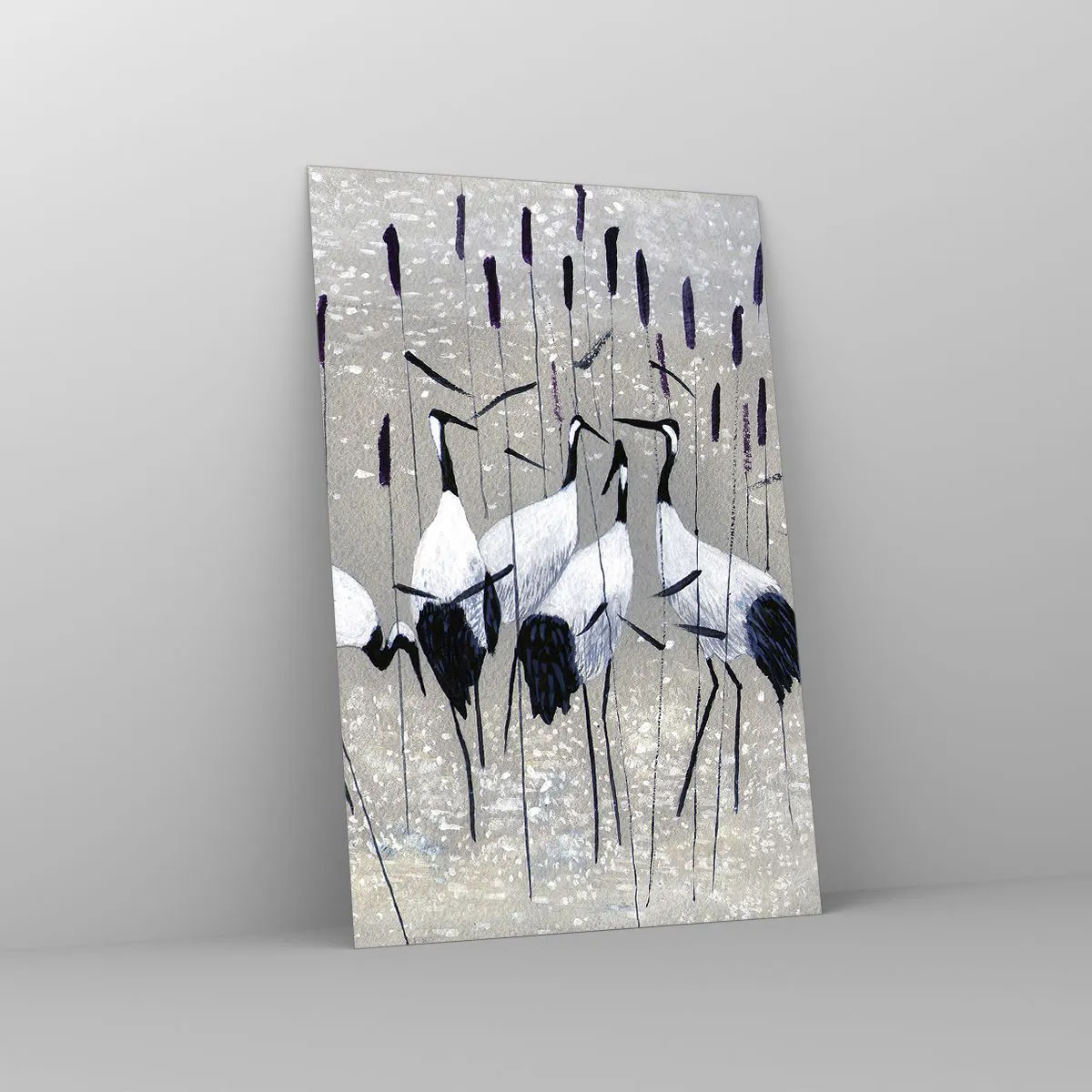 Üveg kép - A sajátjaik között - 80x120 cm