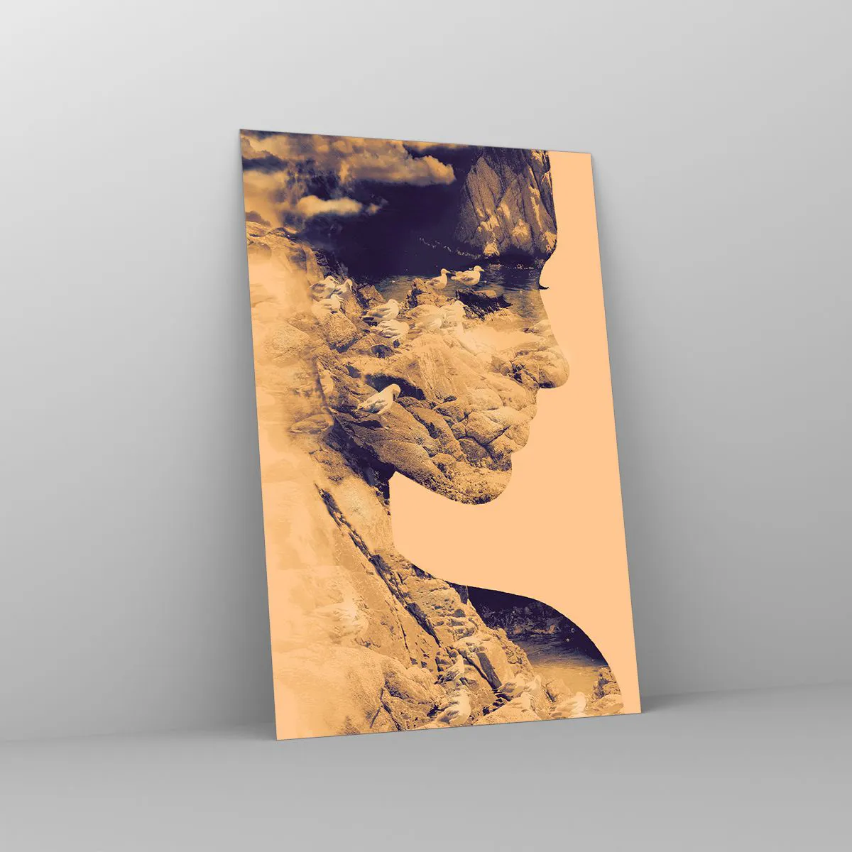 Üveg kép - Természetes szépség - 80x120 cm