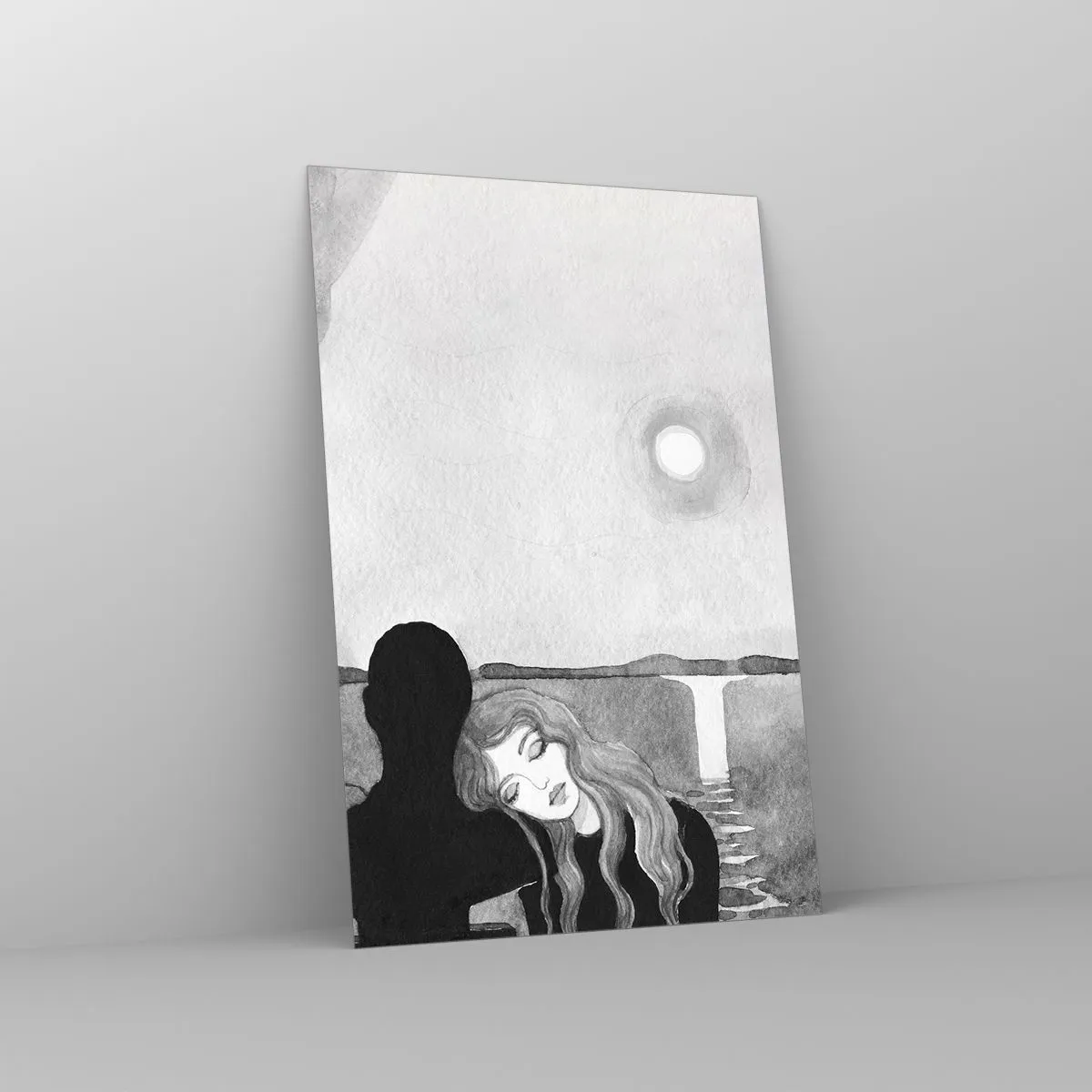 Tablou pe sticlă - Întotdeauna un mister - 80x120 cm