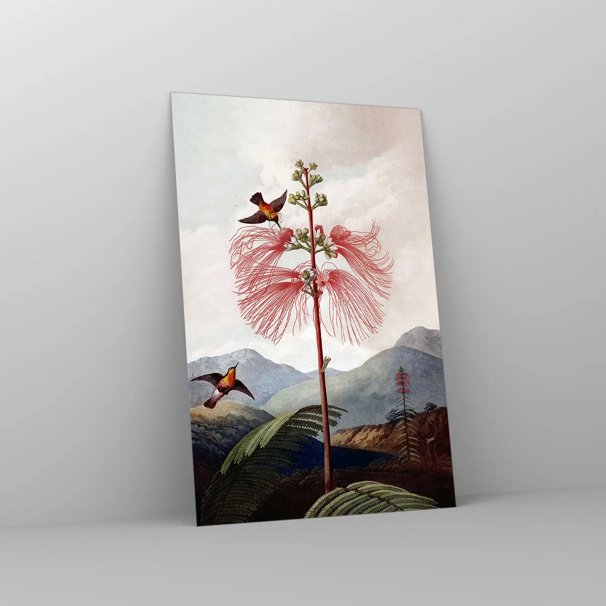 Glass picture - In a Tropical Paradise - 80x120 cm