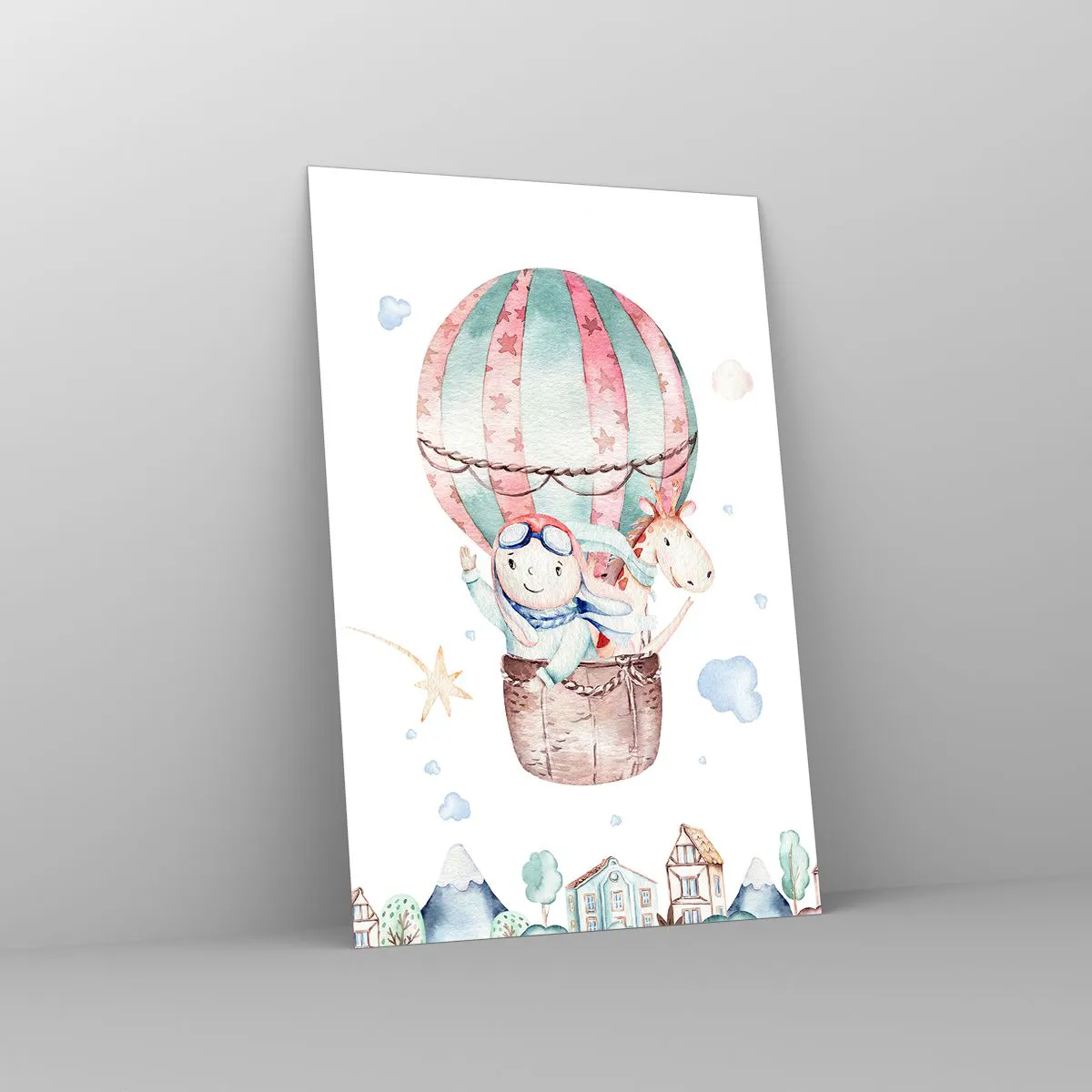 Cuadro sobre vidrio - Impresiones sobre Vidrio - Volveremos pronto - 80x120 cm