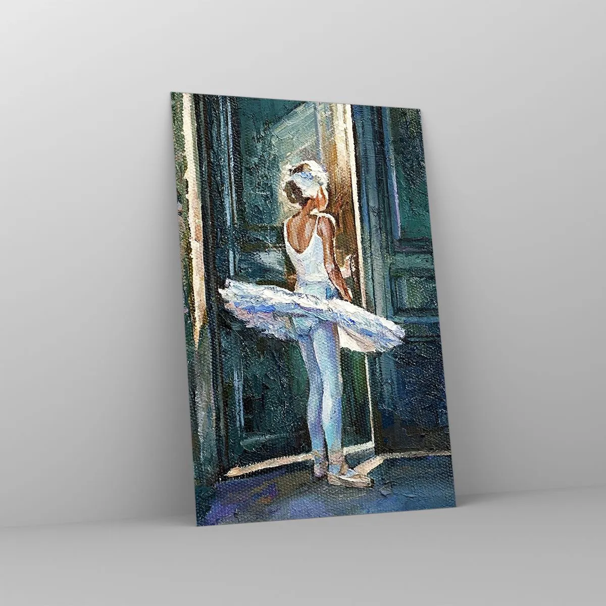 Glass picture - Before the Stunt - 80x120 cm