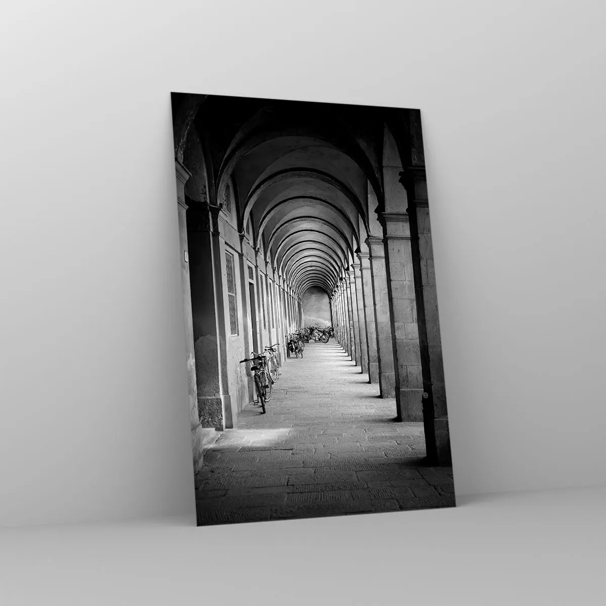 Impression sur verre - Image sur verre - Sous les arcades - 80x120 cm