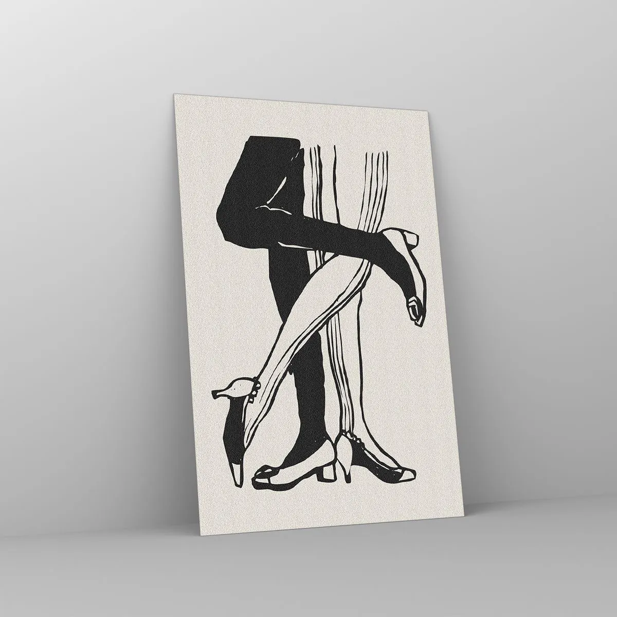 Quadro em vidro - Um atributo feminino - 80x120 cm