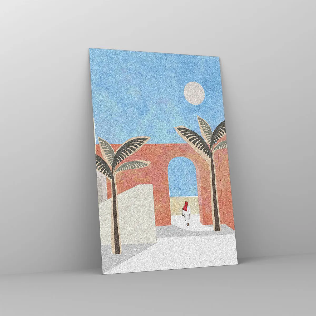 Glass picture - Arabic Day - 80x120 cm