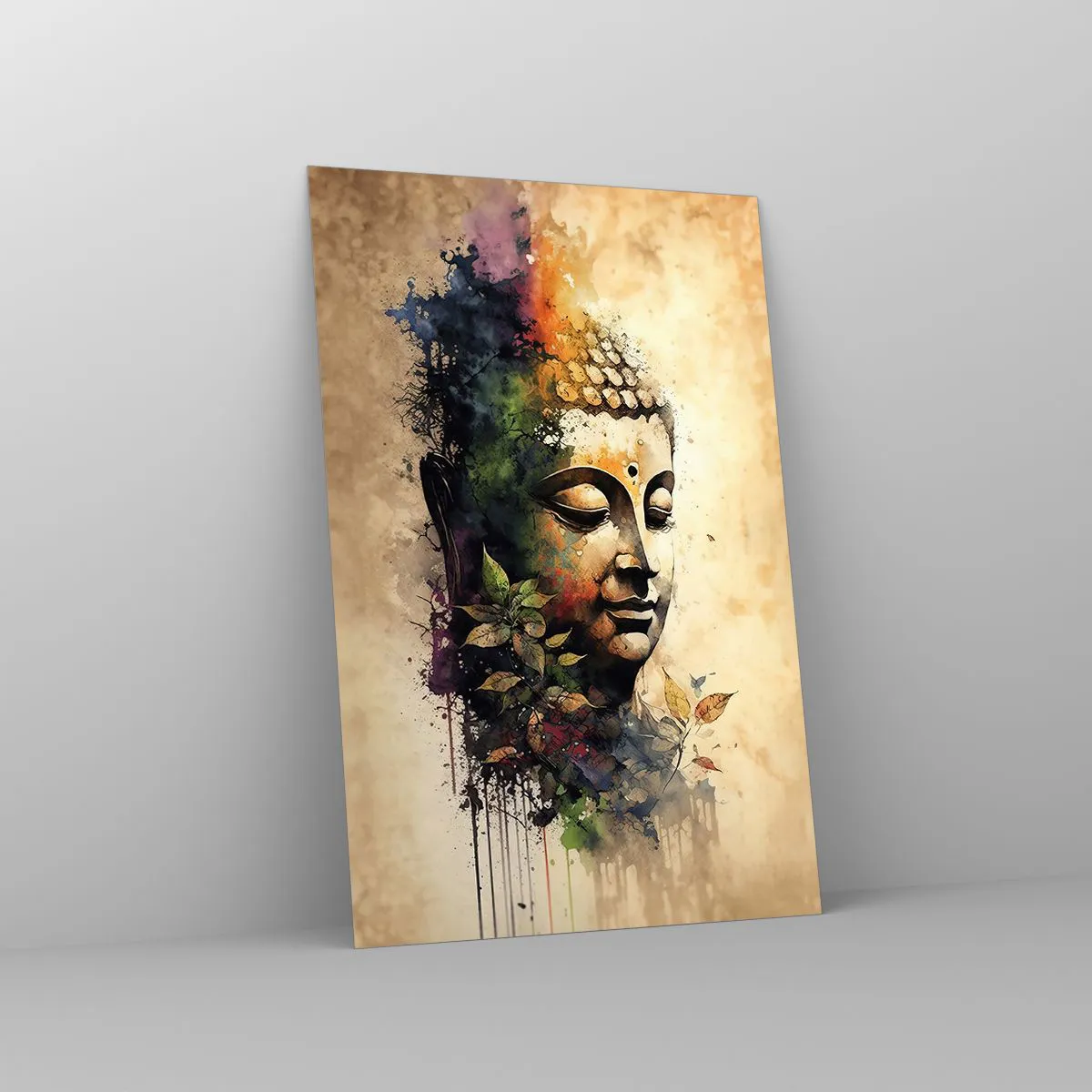 Impression sur verre - Image sur verre - Namasté ! - 80x120 cm