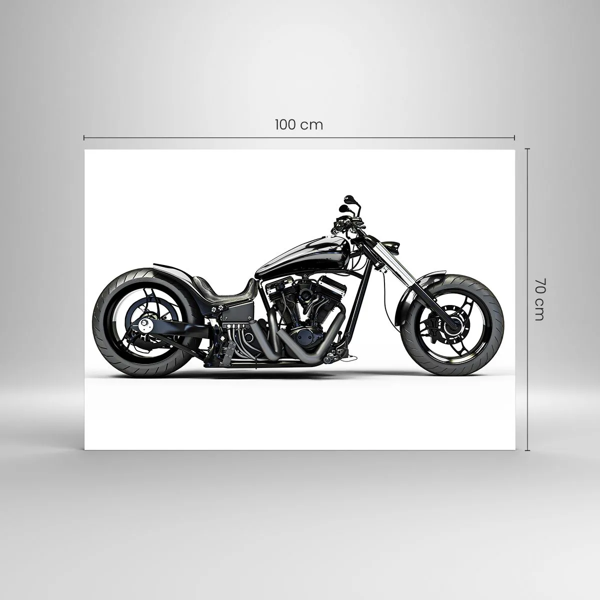 Tablou pe sticlă - Pentru iubitorii de libertate - 100x70 cm