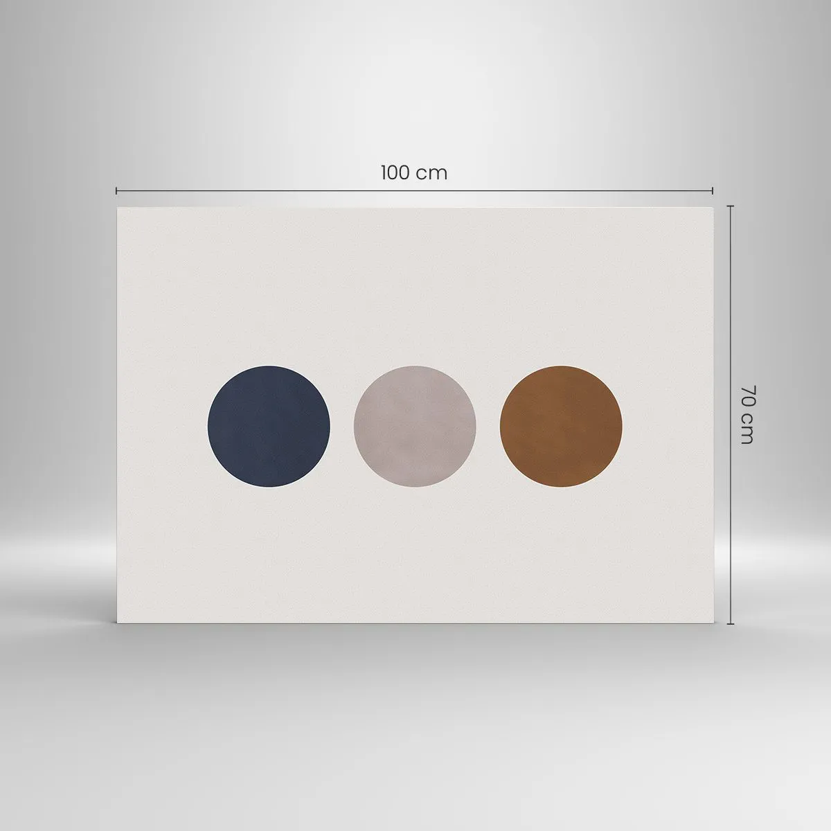 Tablou pe sticlă - Simbol de excelență - 100x70 cm